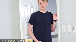 The guy is looking for money in the house and stumbled upon a dildo