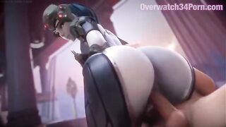 Widowmaker Overwatch SFM/Blender Compilation with Sound 3D Porn - a must-see!