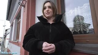 Public Agent meets Myss Alessandra on the street and asks her to show her talents
