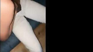 Hot amateur wife enjoys BBC after party, while her husband films