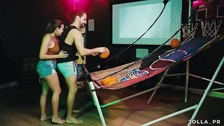 I showed my friend around my game room and things got steamy