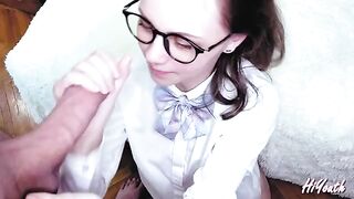 My Russian girlfriend, a total slut, loves to get fucked hard