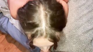 The guy prepared his cock for a long sex session with a stunning neighbor