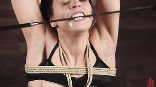For the sake of orgasm, one has to endure a rough lesbian sex