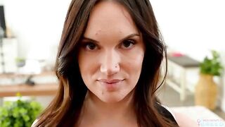 The guy satisfied the sexual desires of his stepmother on the couch