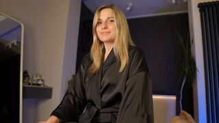 The surprise under the robe was unexpected and intense