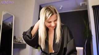 The surprise under the robe was unexpected and intense