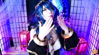 Heroes are not averse to having orgasms, especially in cosplay scenes
