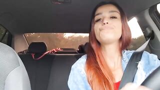 The driver stopped the car and forced her to have sex