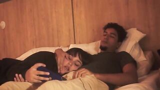 A girl gave a blowjob and experienced real hardcore sex