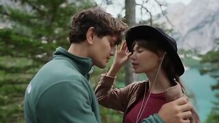 A couple engaged in passionate sex right in the forest, capturing every intimate detail