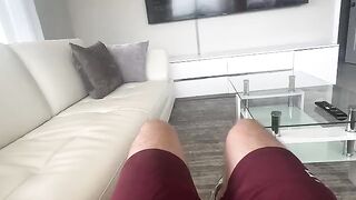 Step sister fulfills a fantasy of being taken hard at home