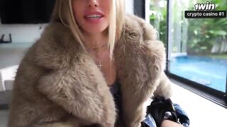 The cutie is so excited that she might cum from the intense riding