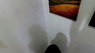A girl with a big ass fucks hard in the anal