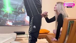 A beautiful girl has sex with her stepbrother, losing a bet