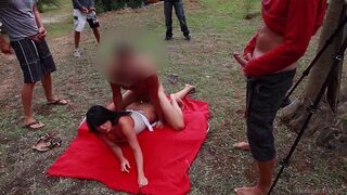 Beach orgy compilation with free anal sex and cumshot