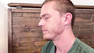 The man just thanks as he receives a creampie