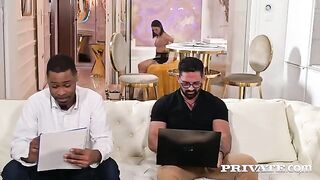 Two people don’t make a crowd — they make a harmonious anal sex