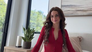 Nikki Nicole caught masturbating by her stepdad, now she has to fuck