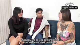 When I'm behind you, you're not in control of anything - Hot sex with a cute Latina roommate