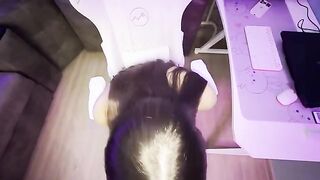 A cute girl showed her tight ass to the camera and got a lot of money for it