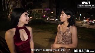 Babe agreed to fuck with us, she screamed
