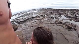 The beach is always humid – from the water and because of their intimate encounters