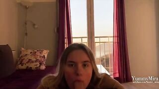 Girl's pussy so tight, I came quickly when fucking