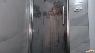 I tried to fart and a lot of cum came out of my ass!!