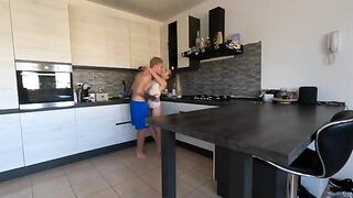 She squirts and rewards me with a blowjob for her clitoral suction!