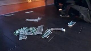 The policeman found a robber in the flat and fucked him