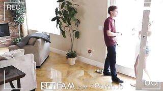 Man caught his step sister in the act, right in the middle of passion