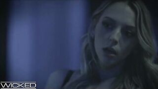 Hot threesome sex with two cute girls, Jane and Lily