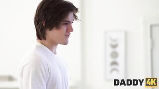 Older man from Daddy4K channel seduced his son's girlfriend for a steamy encounter